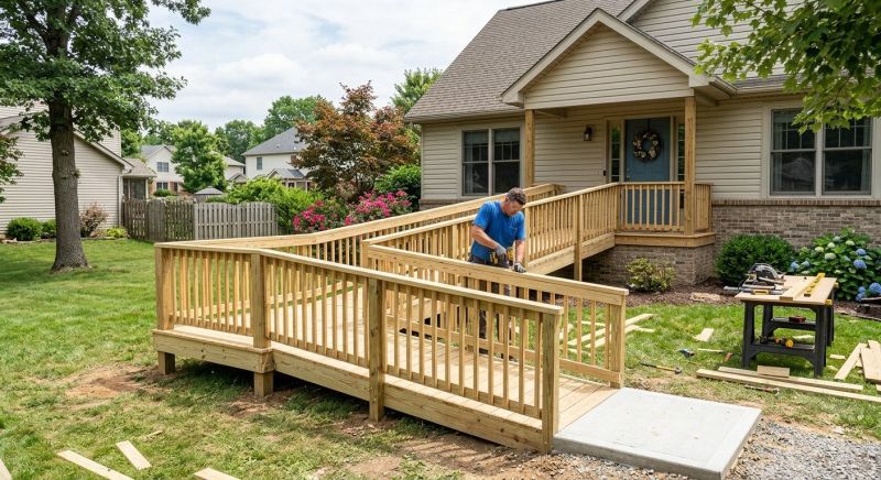Ada Ramp Installation in Kansas City, KS