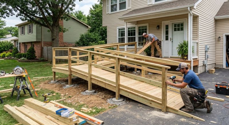Residential Ramp Installation in Wilmington, NC