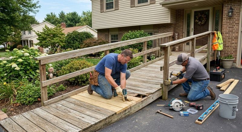 Wood Ramp Service in Wilmington, NC